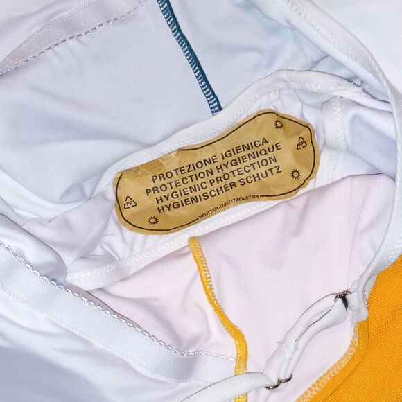 Cupshe Colorblock Forever Young One Piece Swimsuit-Medium-Lined-Padded-NWOT - Picture 8 of 10